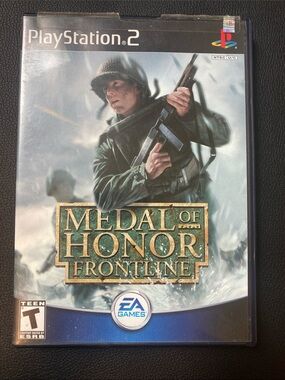PlayStation 2 Medal of Honor Frontline - EA Games (Green)
